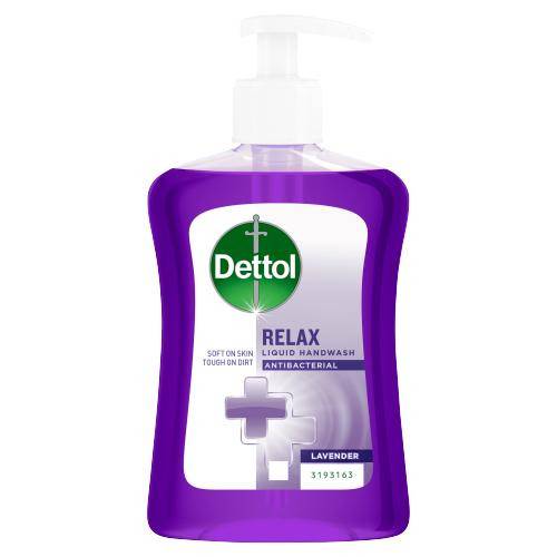 DETTOL κρεμοσάπουνο λεβάντα με αντλία 250ml