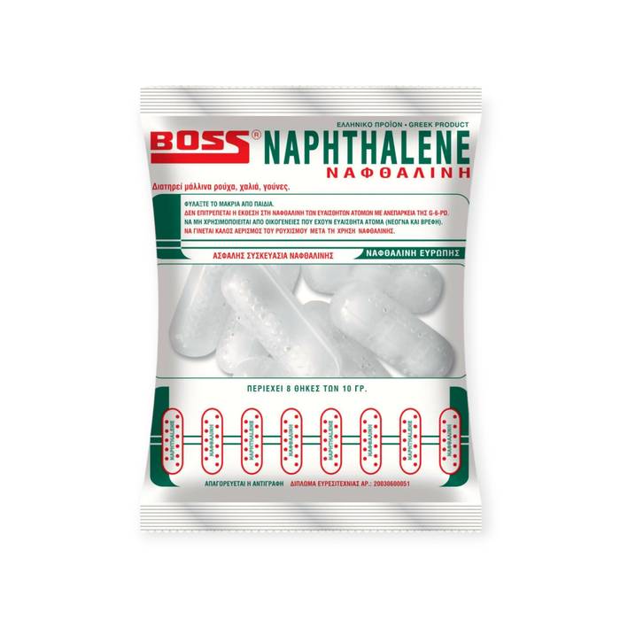 BOSS ναφθαλίνη σε θήκη ασφαλείας 8x10gr