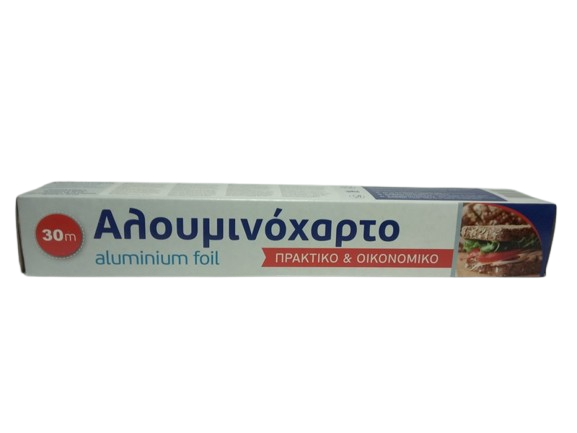 ΘΑΛΑΣΣΙΝΟΣ αλουμινόχαρτο economy 29cm x 30m