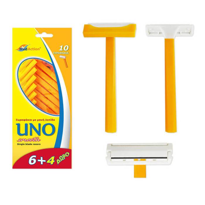 ΓΙΦΑ Med Action ξυραφάκια uno 10τεμ