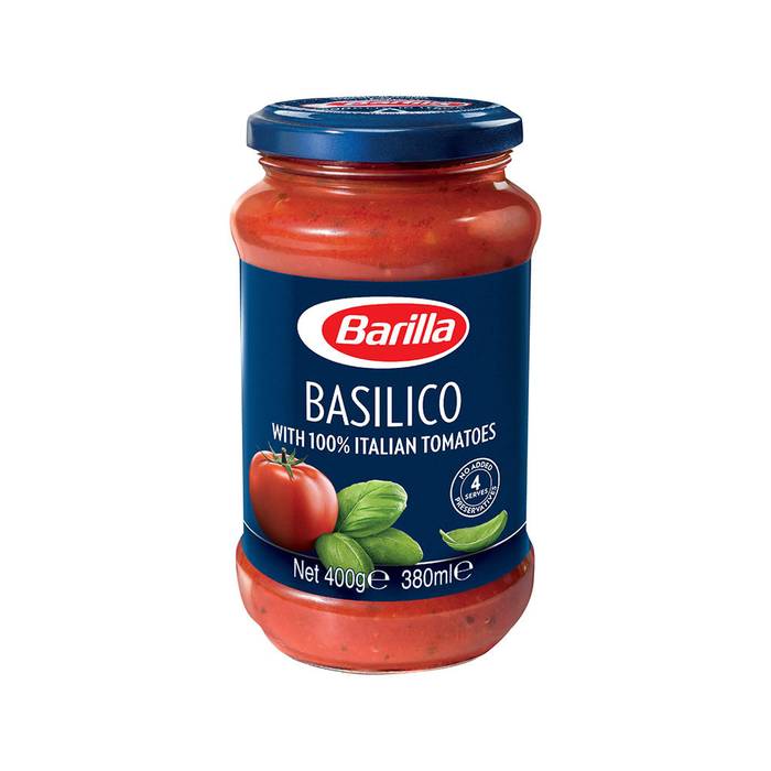 BARILLA σάλτσα ζυμαρικών Basilico 400gr