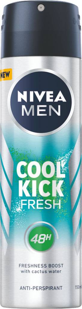 NIVEA αποσμητικό σώματος spray men fresh kick 150ml