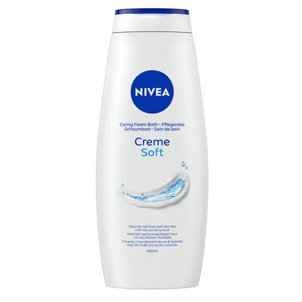 NIVEA αφρόλουτρο creme soft 650ml