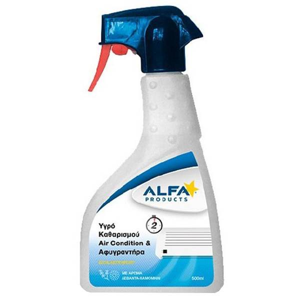 ALFA υγρό καθαρισμού για air condition και αφυγραντήρα με αντλία 500ml