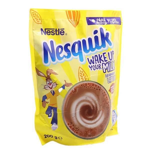 NESTLE κακάο nesquik σακουλάκι 200gr