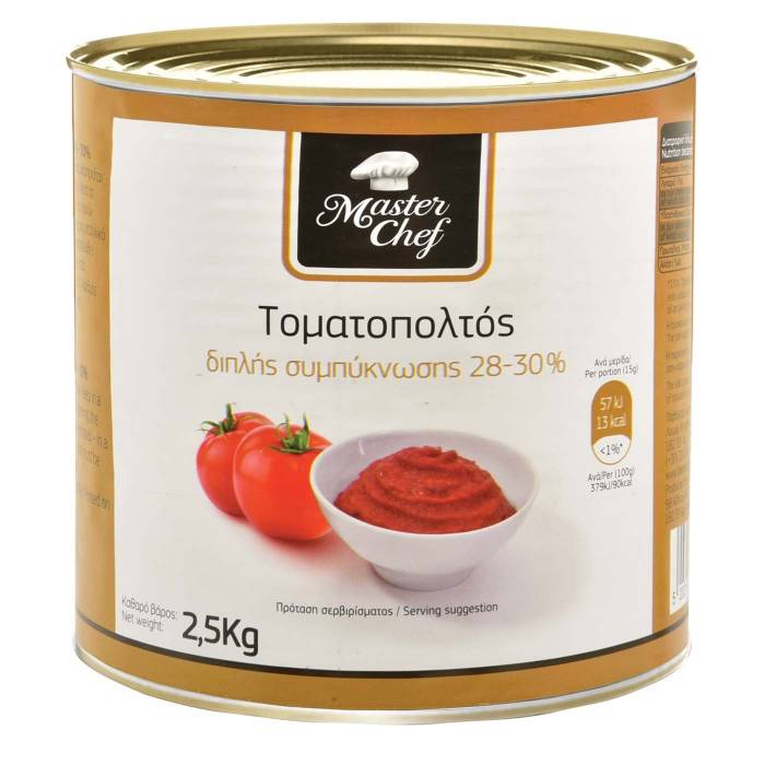 MASTER CHEF τοματοπολτός 2,5kg