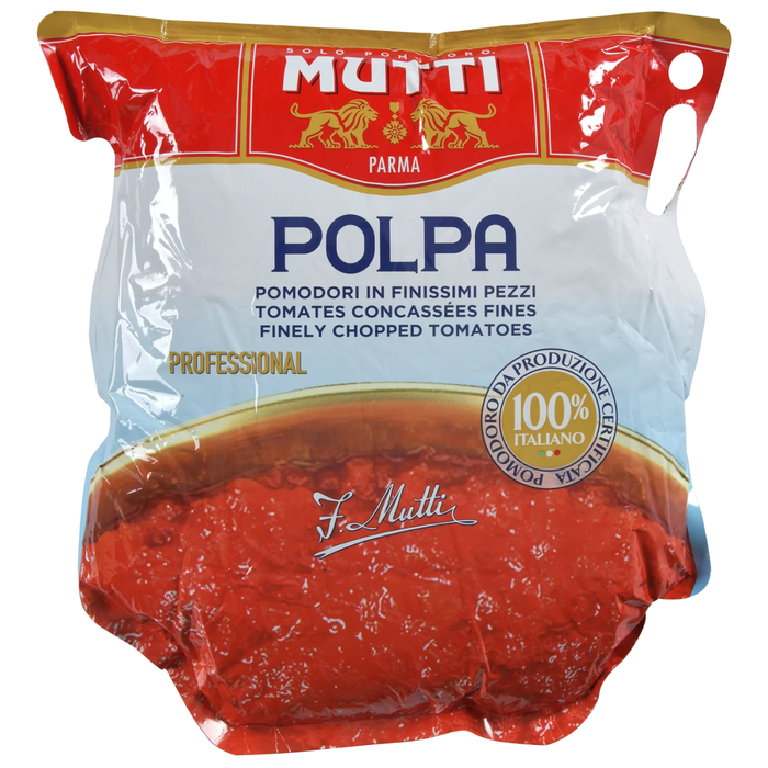 MUTTI POLPA τομάτα ψιλοκομμένη 5kg