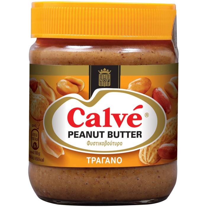 CALVE φυστικοβούτυρο τραγανό 350gr