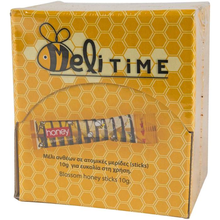 MELI TIME μέλι stick μερίδα 50x10gr