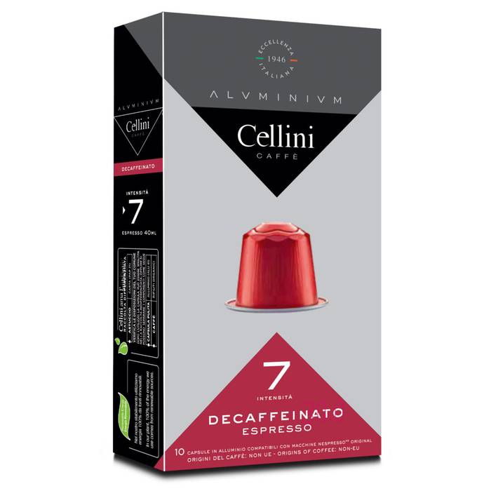 CELLINI Espresso Decaf κάψες σε κάψουλες 10x5,5gr