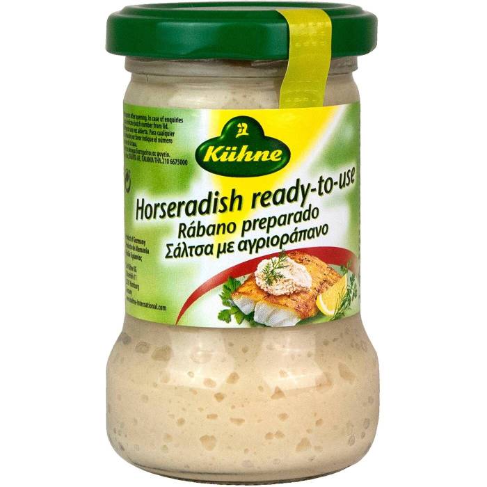 KUHNE σάλτσα με αγριοράπανο 140gr