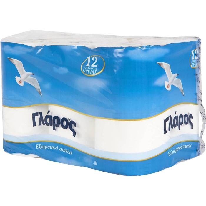 ΓΛΑΡΟΣ χαρτί υγείας 12τεμ