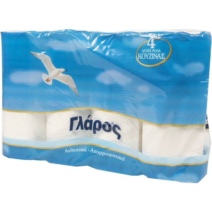 ΓΛΑΡΟΣ χαρτί κουζίνας 2φυλλο 4x133gr