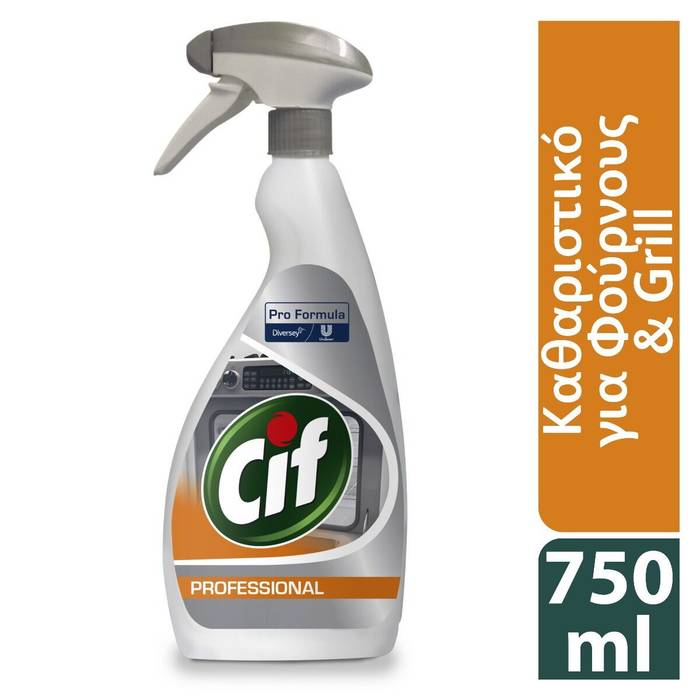 CIF υγρό καθαριστικό για λίπη και λάδια επαγγελματικό 750ml