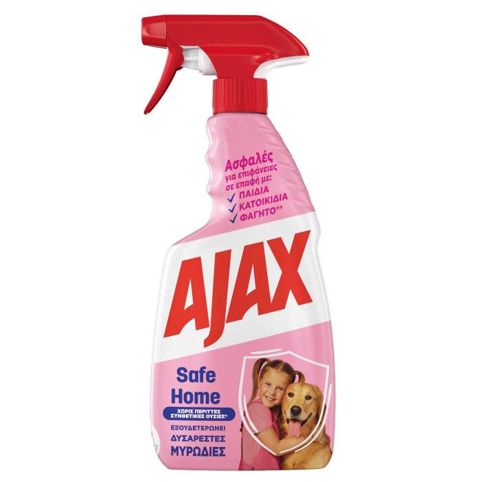 AJAX υγρό καθαριστικό γενικής χρήσης Safe Home με αντλία 500ml