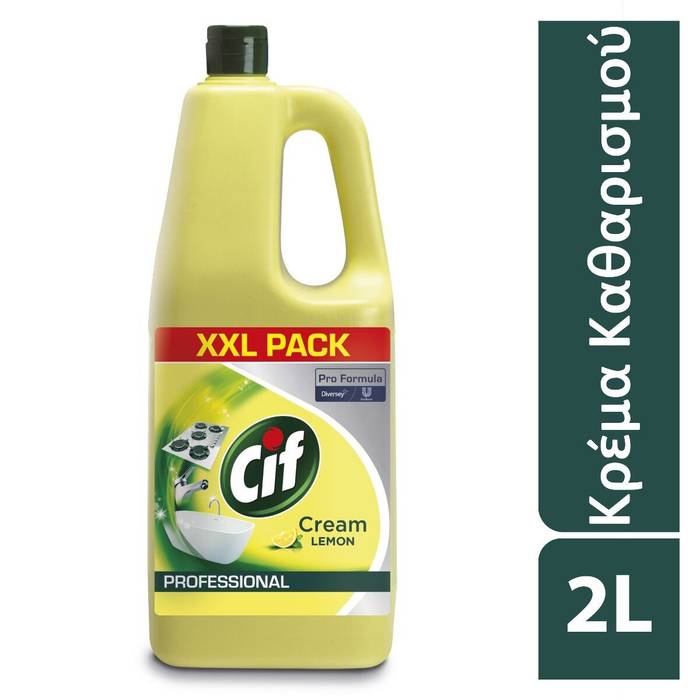 CIF κρέμα καθαρισμού με λεμόνι Professional 2lt
