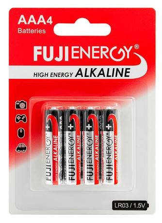 FUJIENERGY αλκαλική μπαταρία AAA LR03/1.5V 4τεμ