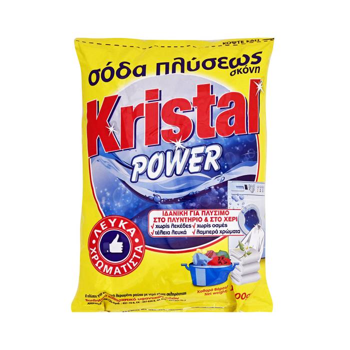 KRISTAL power σόδα πλύσεως σκόνη 1kg