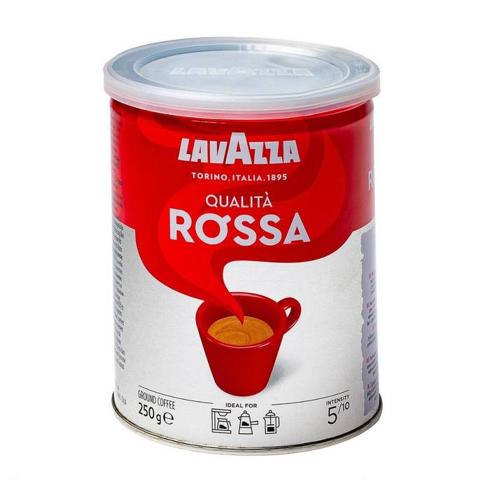 LAVAZZA καφές espresso Qualita Rossa αλεσμένος 250gr