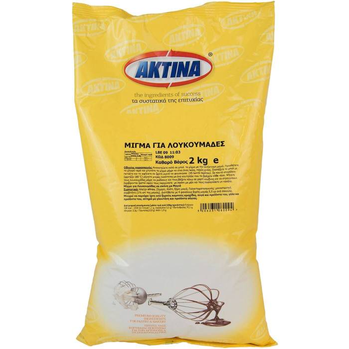 ΑΚΤΙΝΑ μείγμα για λουκουμάδες 2kg