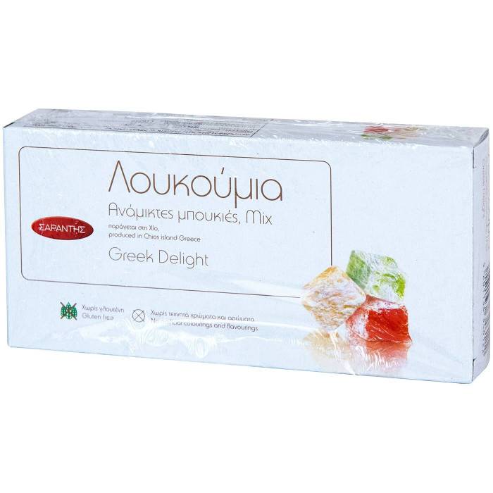 ΣΑΡΑΝΤΗΣ λουκούμια ανάμεικρες μπουκιές 400gr