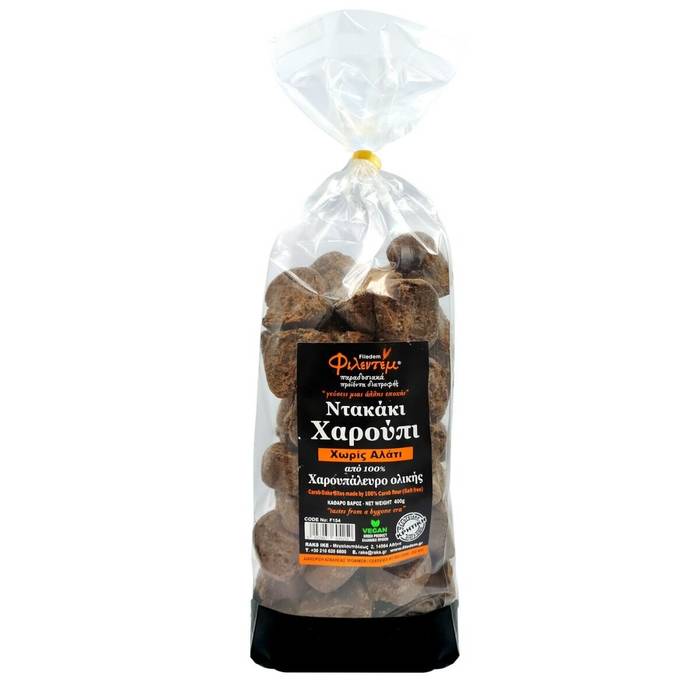 ΦΙΛΕΝΤΕΜ ντακάκι χαρούπι χωρίς αλάτι 400gr