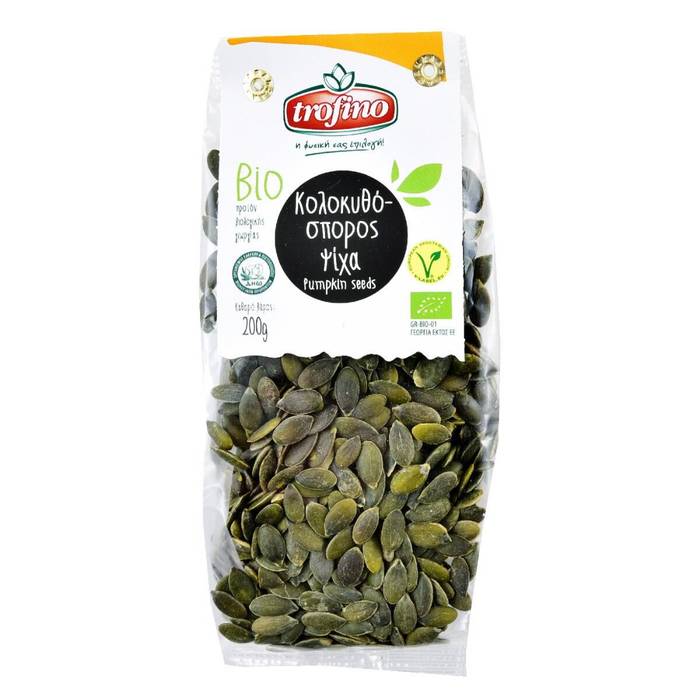 TROFINO κολοκυθόσπορος ψίχα βιολογικός 200gr