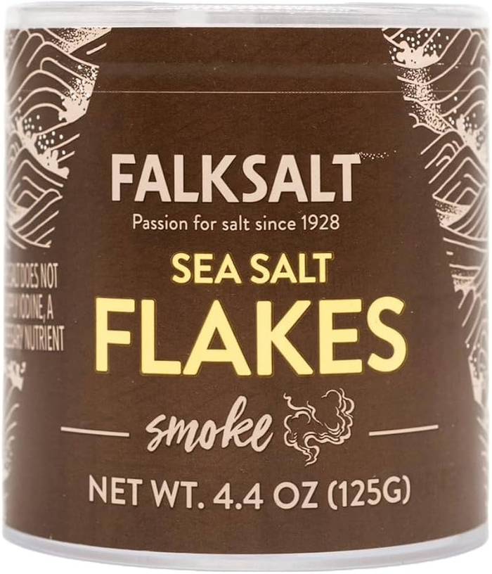 FALKSALT θαλασσινές νιφάδες άλατος καπνιστές 125gr