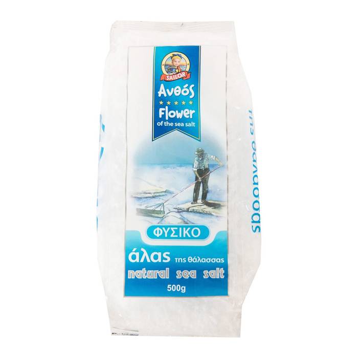 SAILOR Ανθός φυσικό άλας της θάλασσας 500gr