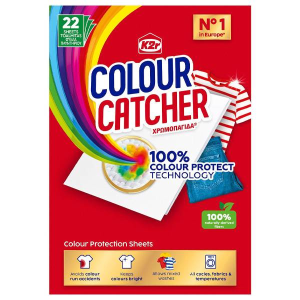 K2R colour catcher χρωμοπαγίδες 22τεμ