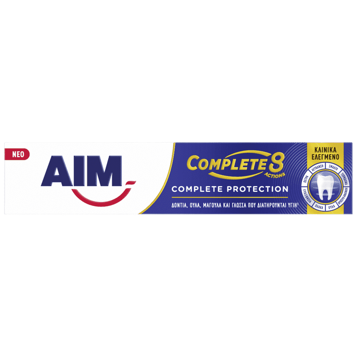 AIM οδοντόκρεμα complete 8 actions complete protection 75ml