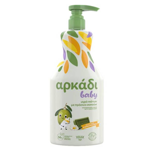 ΑΡΚΑΔΙ baby υγρό πιάτων με αντλία 550ml