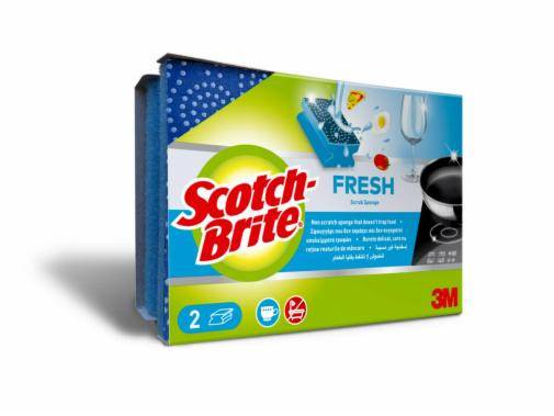 SCOTCH-BRITE σφουγγαράκι κουζίνας fresh 2τεμ