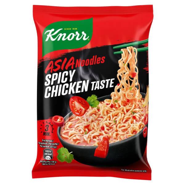 KNORR noodles asia με πικάντικο κοτόπουλο 73gr