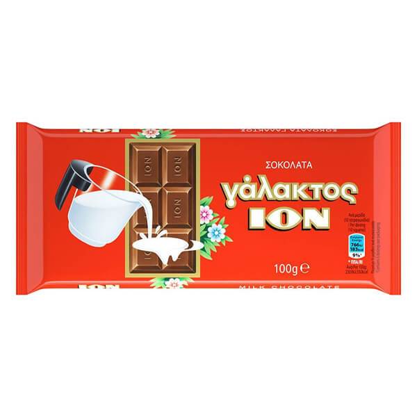 ΙΟΝ σοκολάτα γάλακτος 100gr