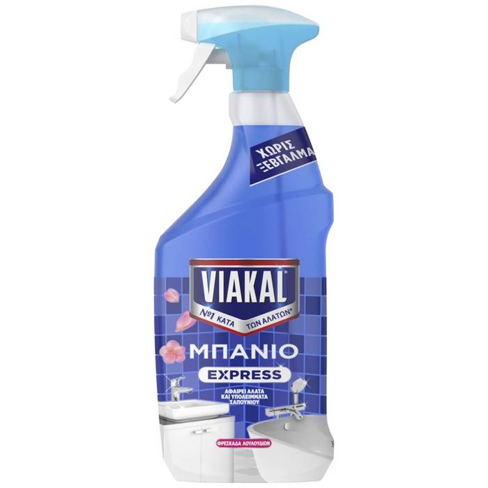 VIAKAL Express Bath Φρεσκάδα Λουλουδιών Αντλία 800ml