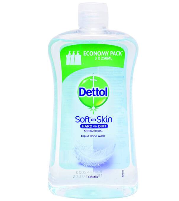 DETTOL κρεμοσάπουνο sensitive 750ml