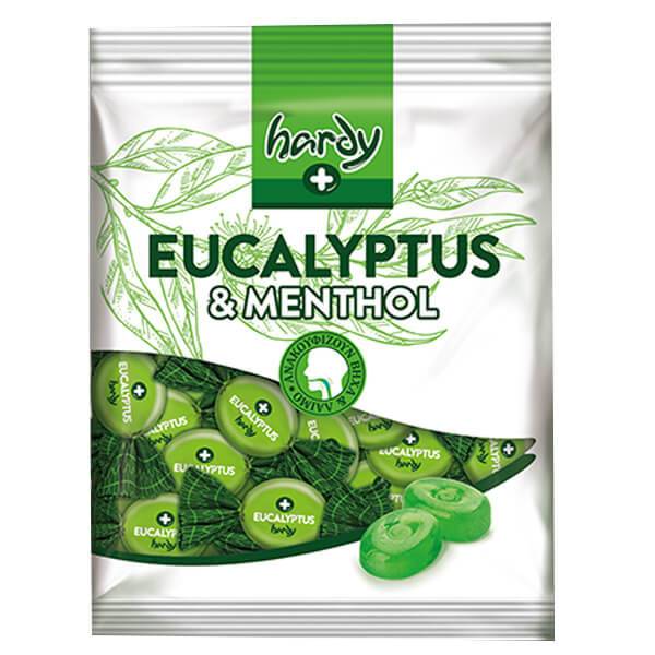 HARDY CRYSTAL καραμέλες ευκάλυπτου 1kg