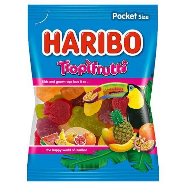 HARIBO ζελεδάκια tropifrutti 100gr