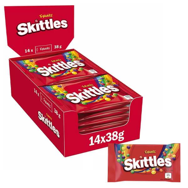 SKITTLES καραμελάκια fruits 14x38gr