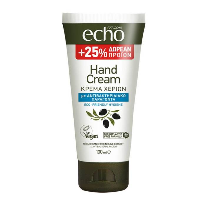 FARCOM Echo κρέμα χεριών με αντιβακτηριδιακή δράση 100ml
