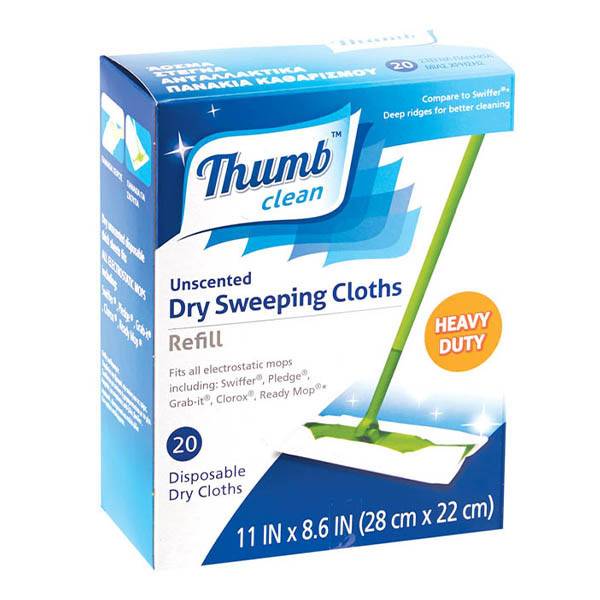 TNS Thumb Clean πανάκια παρκετέζας ανταλλακτικά 20τεμ
