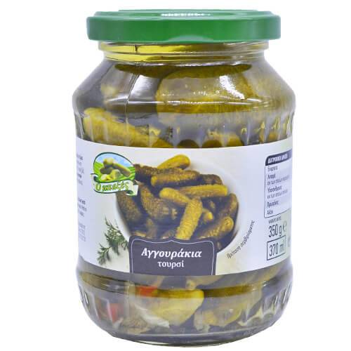 Ο ΜΠΑΞΕΣ αγγούρι τουρσί 350gr