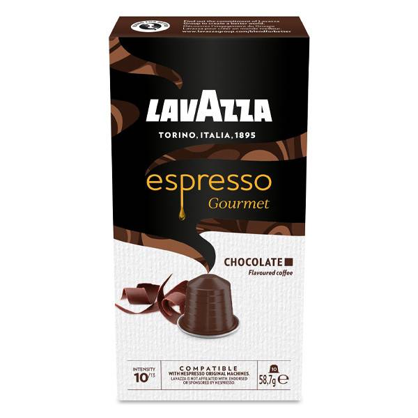 LAVAZZA καφές espresso Chocolate σε κάψουλες συμβατές με μηχανές Nespresso 10τεμ