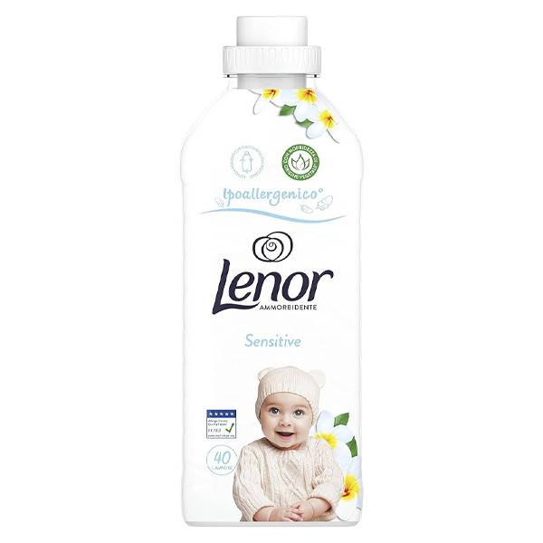 LENOR συμπυκνωμένο μαλακτικό ρούχων sensitive υποαλλεργικό 40μεζ 840ml