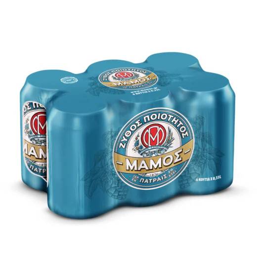ΜΑΜΟΣ μπύρα κουτί 6x330ml