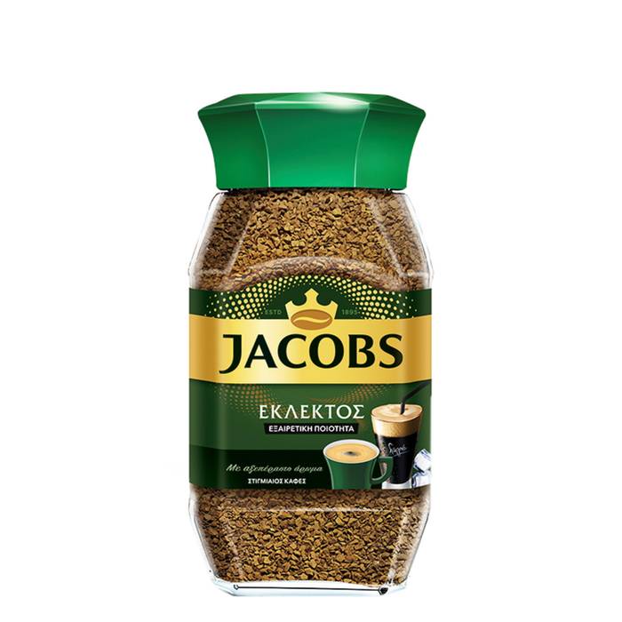 JACOBS καφές στιγμιαίος εκλεκτός 100gr
