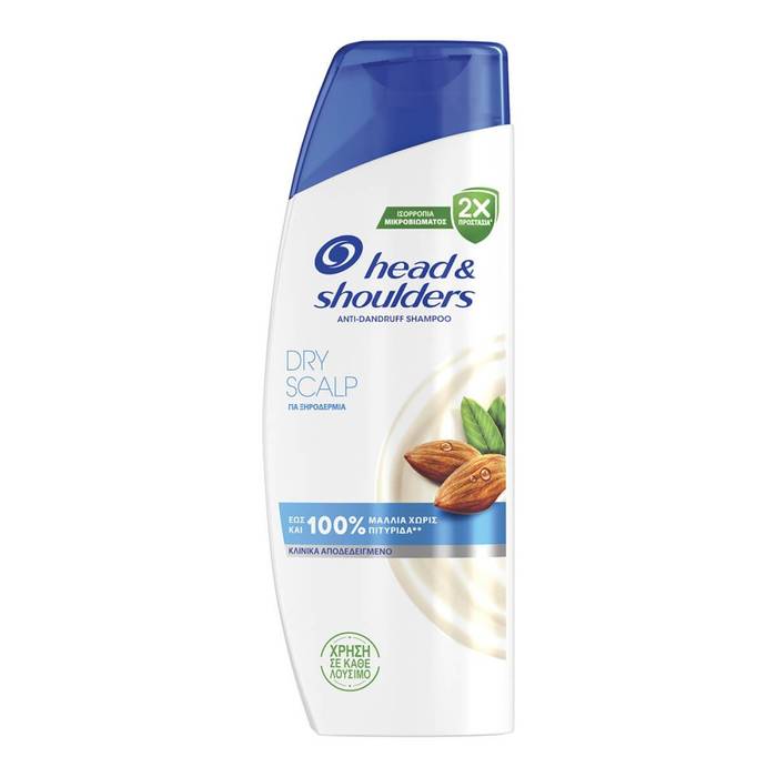 HEAD και SHOULDERS σαμπουάν αμύγδαλο 330ml