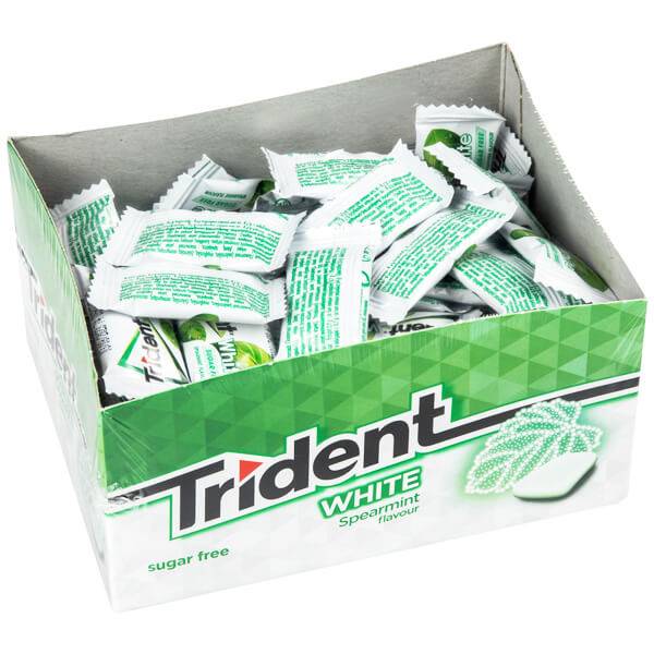 TRIDENT τσίχλες mini white δυόσμος 100x2.8gr