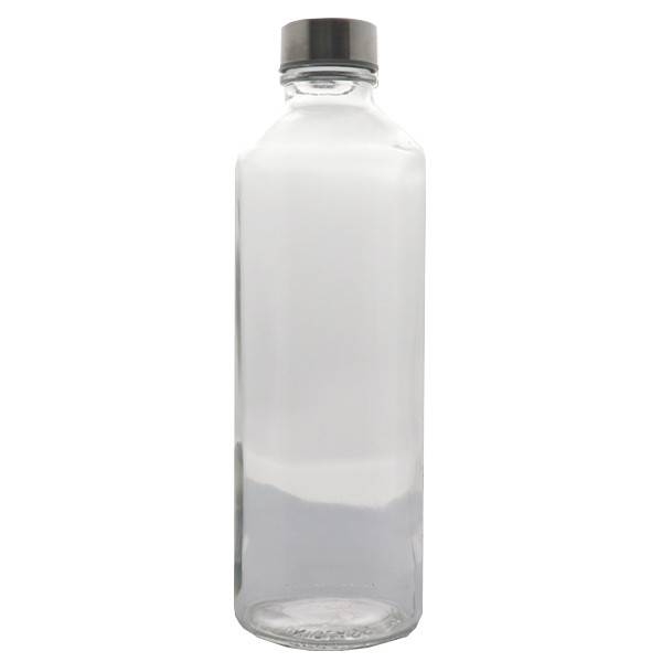 UNIGLASS μπουκάλι γυάλινο νερού 1lt 72600